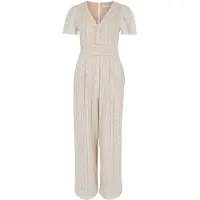 Apricot Jumpsuit beige / wit