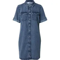 Vero Moda Blousejurk 'Jennie' blauw denim