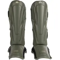 Venum Impact Evo Kickboks Scheenbeschermers Military Green - XL