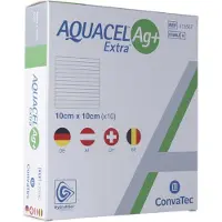 ToValCare Aquacel Ag+ Extra 10 x 10 cm | 10 stuks