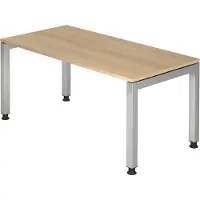 Hjh OFFICE PRO JAVA 16 S - 160 x 80 Eiken Tafelhoogte I In hoogte verstelbaar