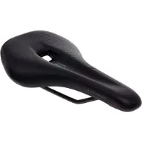 Ergon - SM Pro Ergonomisch Comfort Fietszadel voor All Mountain Trail Gravel en Bikepacking Fietsen Heren Medium/Large Stealth Zwart