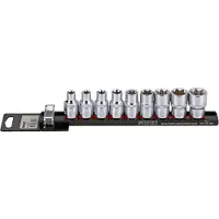 Sonic Doppenset 1/2", TX-E 9-dlg. op rail