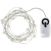 Sirius Home LED lichtketting Trill, 40 lampjes, zilveren kabel