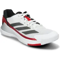 Adidas Sportschoen 'Crazyquick' lichtgrijs / donkerrood / zwart