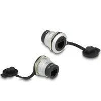 DeLOCK RJ45 Cat.6A built-in connector with protective dust cap