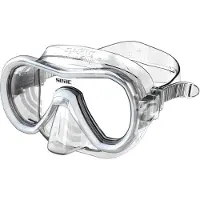Seac Sub Giglio Diving Mask Transparant,Wit