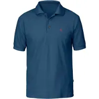 Fjall Raven Crowley Pique Polo Heren Uncle Blue M