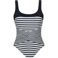 Sunflair Badpak zwart / wit