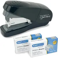 Rapesco Less Effort Nietmachine 24/6 1688 Kunststof Zwart