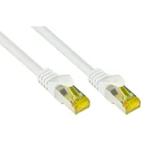 GOOD CONNECTIONS S/FTP CAT7 10 Gigabit netwerkkabel / wit - LSZH - 90 meter