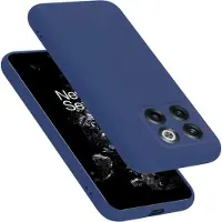Cadorabo Hoesje geschikt voor OnePlus 10T / ACE PRO in LIQUID BLAUW - Beschermhoes gemaakt van flexibel TPU silicone Case Cover