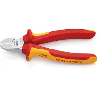 Knipex 70 26 160 VDE Zijkniptang Met facet 160 mm