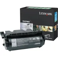 Lexmark 12A7460 Toner Zwart