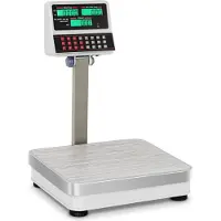 Steinberg Systems Controle weegschaal - 60 kg / 5 g - 30 x 35 cm - 6 LCD hoge displays -