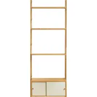 En.casa Wandrek Tingvoll 176x65x34 cm bamboe naturel []