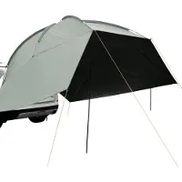 Vevor Caravan Zonnescherm 3x2,1m Camper Zonnescherm UV50+ UV-bescherming Zonnescherm 190T Polyester Stof PU2000mm Waterdicht incl. Draagtas Ideaal voor Kamperen Familiebijeenkomsten Reizen