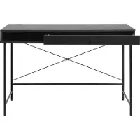 Giga Bureau Pensacola Zwart 60x120 cm - Living