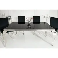 Invicta Eettafel Modern Barok 200cm zwart/ 37356