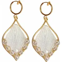 Charme Bijoux Klem oorbellen - Cara - goudkleur - geen gaatje-