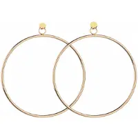 Charme Bijoux Clip oorbellen- Rose gold- 5 cm