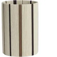 Light & Living Kap cilinder 25-25-36 cm MEDAN crème+bruin+donker bruin