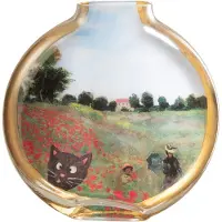 J-Line Les chartistes vase inspiré par les coquelicots large