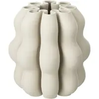 J-Line Vaas naos keramiek beige small