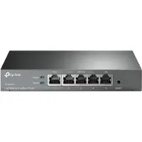 TP-LINK TL-R470T+ - Bedrade Router - Fast Ethernet - Grijs