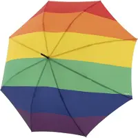 Doppler Paraplu Modern.Art Long Automatic Pride Rainbow Veelkleurig