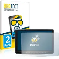 BROTECT - Screenprotector voor Alpine INE-F904DC - Folie Beschermfolie matte 2 Stuks