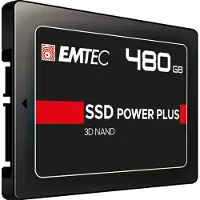 Emtec Interne SSD-schijf Power Plus - 480 GB - SATA 6Gb/s - Schokbestendig