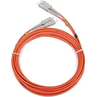 Cablexpert Duplex multimode glasvezelkabel, 1 meter