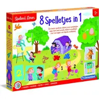 Clementoni Spelend Leren - 8 spelletjes in 1 - Educatief Speelgoed - Kleuter Speelgoed - 3-5 jaar