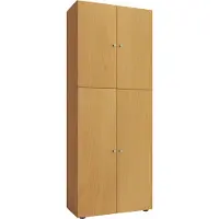 VCM Lona XXL Schoenenkast 4 deuren Beuken decor.