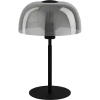 Eglo 900141 Solo 2 Tafellamp Staal/Gestoomd Glas - 1 x E27