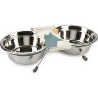 Beeztees Lumara RVS Deluxe Dinerset