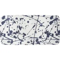 Spirella Antislip Badmat Bang - Blauw - 71x36cm