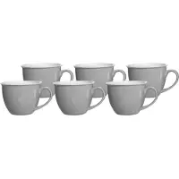 Ritzenhoff & Breker Jumbotassen Doppio 350 ml Set van 6