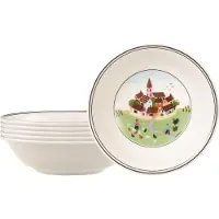 Villeroy & Boch Dessertschalen Design Naif ø 14 cm Set van 6