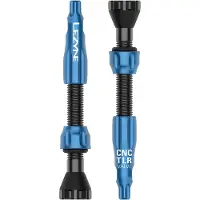 Lezyne CNC TLR 44mm Tubeless Ventielen Zwart / Blauw