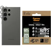 PanzerGlass Screenprotector geschikt voor Samsung Galaxy S25 Ultra Glazen | Hoops Camera Lens Protector - Case Friendly