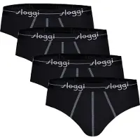 Sloggi Slip smoky blue / zwart / wit
