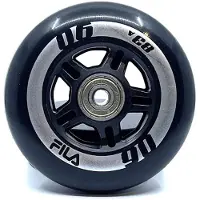 FILA 90mm Inline Wielen Incl Abec 9 Lagers (per 8 Stuks) 90mm 83a