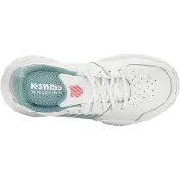 K-Swiss Tennisschoen Kids Court Express Omni White Niles Desert Flower-Schoenmaat 31