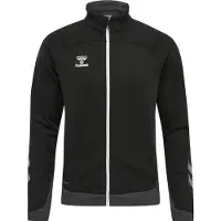 Hummel Sportsweatvest 'Lead' zwart / wit