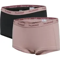 Hummel Hipsters - hmlCarolina - 2er-Pack - Woodrose - - 5-6 Jahre (110-116) - Hipsters