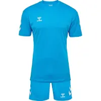 Hummel Trainingspak azuur / wit