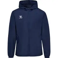 Hummel Sportjas 'Essential' navy / wit