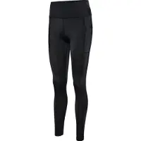 Hummel Sportbroek 'Tola' zwart / wit